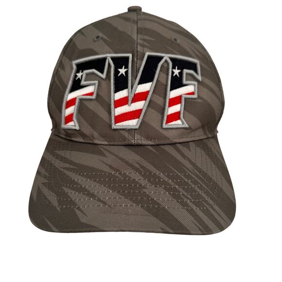 FVF American Flag Logo Animal Print Richardson Hat - Picture 1 of 7